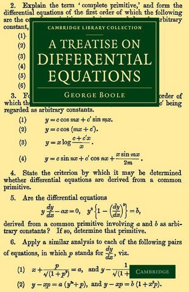 Produktbild: A Treatise on Differential Equations