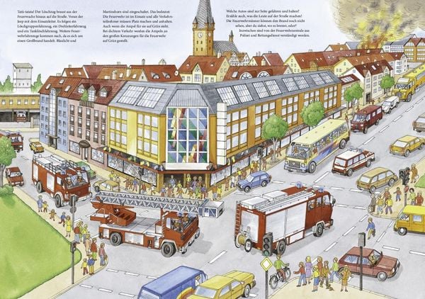 Produktbild: Wimmelbuch Feuerwehr