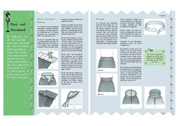 Produktbild: N&auml;hschule - Grundlagen und Techniken mit 500 detaillierten Illustrationen