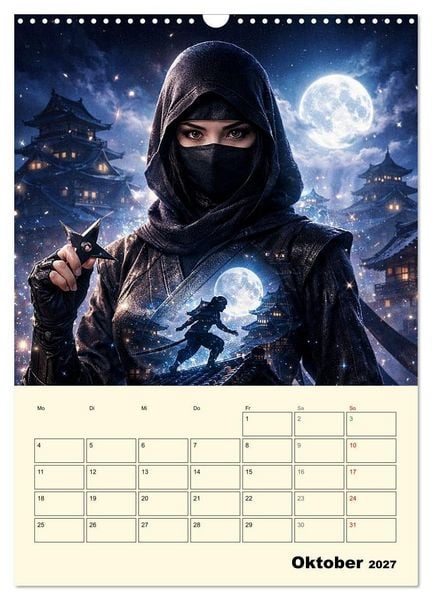 Produktbild: Seele des Kriegers (Wandkalender 2027 DIN A3 hoch), CALVENDO Monatskalender