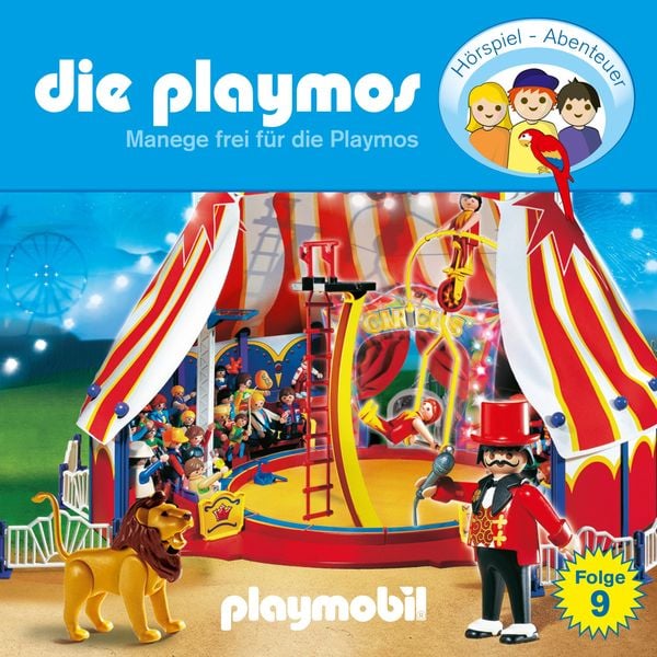 Produktbild: Die Playmos - Das Original Playmobil H&ouml;rspiel, Folge 9: Manege frei f&uuml;r die Playmos