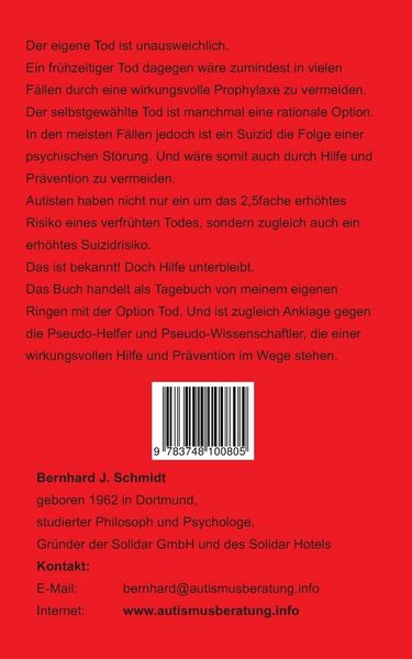 Produktbild: Autist und Suizid