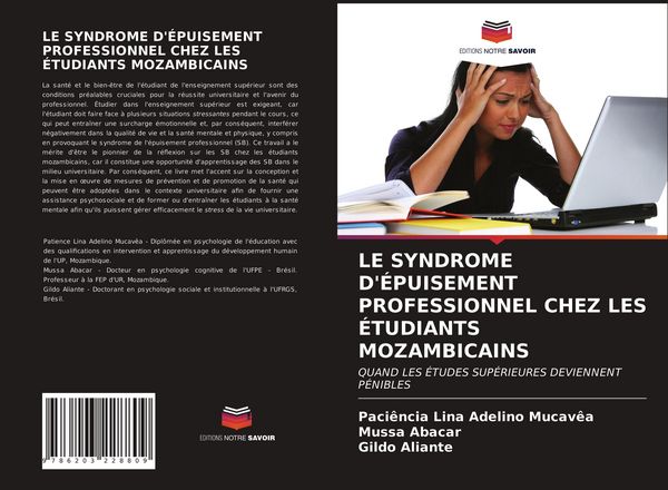Produktbild: Le Syndrome D'&eacute;puisement Professionnel Chez Les &Eacute;tudiants Mozambicains