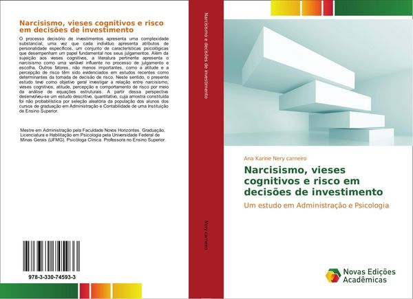 Produktbild: Narcisismo, vieses cognitivos e risco em decis&otilde;es de investimento