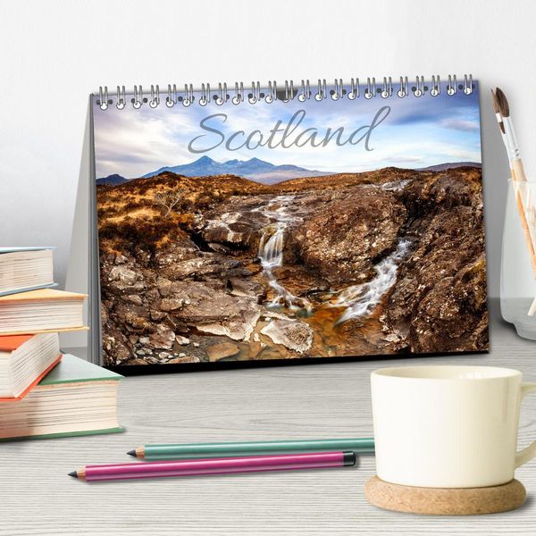 Produktbild: Scotland (Tischkalender 2026 DIN A5 quer), CALVENDO Monatskalender