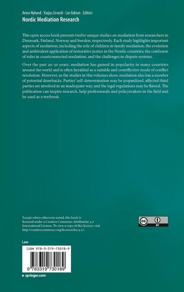 Produktbild: Nordic Mediation Research
