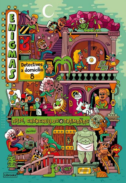 Produktbild: Enigmas. Detectives a domicilio 8. Arte, chanchullos y artima&ntilde;as
