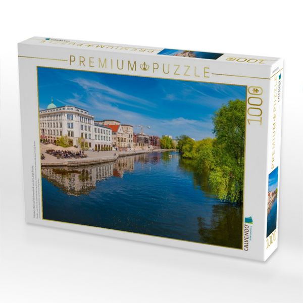 Produktbild: CALVENDO Puzzle Potsdam, Blick auf die Innenstadt von der Lange Br&uuml;cke | 1000 Teile Lege-Gr&ouml;&szlig;e 64x48cm Foto-Puzzle f&uuml;r gl&uuml;ckliche Stunden