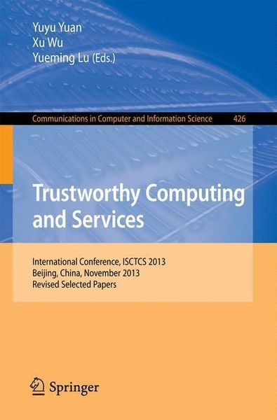 Produktbild: Trustworthy Computing and Services