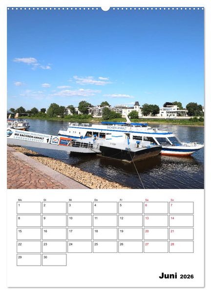 Produktbild: Magdeburger Ansichten (Wandkalender 2026 DIN A2 hoch), CALVENDO Monatskalender