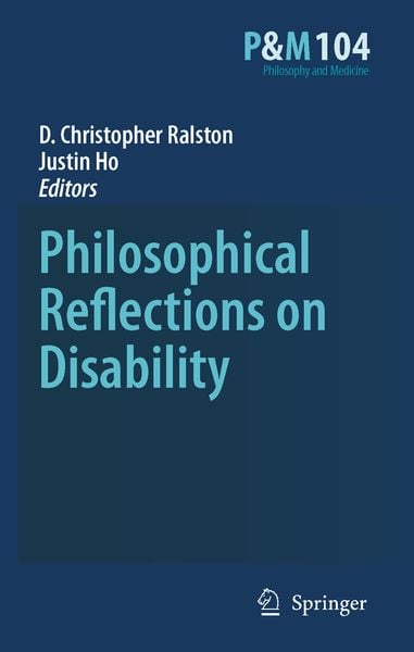 Produktbild: Philosophical Reflections on Disability