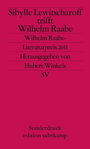 Produktbild: Sibylle Lewitscharoff trifft Wilhelm Raabe