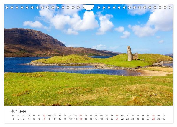 Produktbild: North Coast 500 - Schottlands Traumstra&szlig;e (Wandkalender 2026 DIN A4 quer), CALVENDO Monatskalender