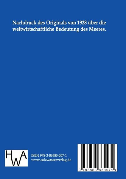 Produktbild: Meer und Weltwirtschaft