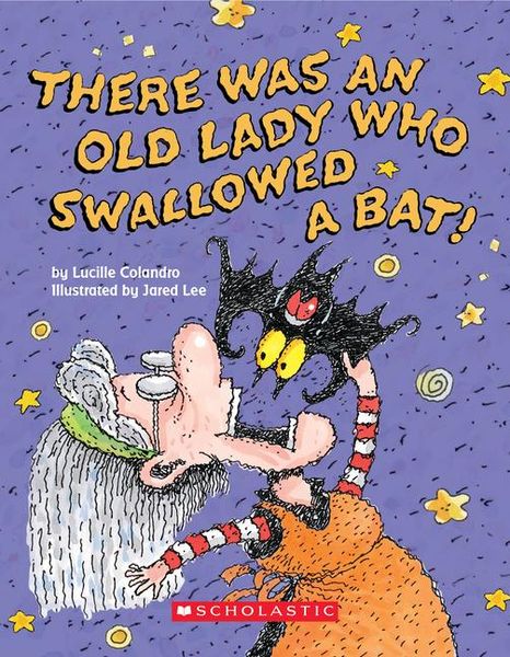 Produktbild: There Was an Old Lady Who Swallowed a Bat! (Board Book)