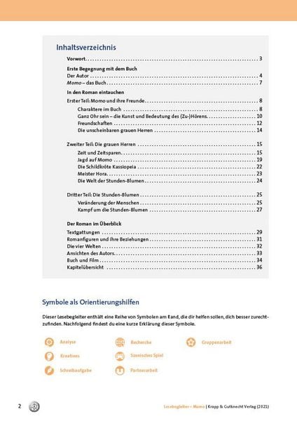 Produktbild: Momo &ndash; Michael Ende &ndash; Lesebegleiter