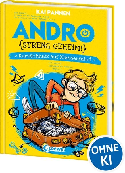 Produktbild: Andro, streng geheim! (Band 3) - Kurzschluss auf Klassenfahrt