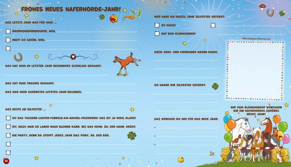 Produktbild: Mein Haferhorde Weihnachtsbuch