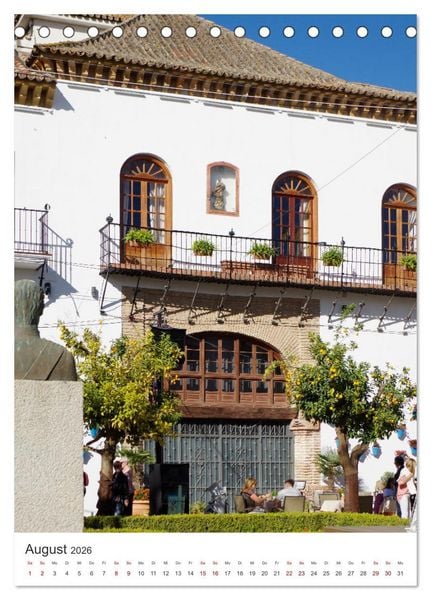 Produktbild: Marbella - Die Costa del Sol in Hochform (Tischkalender 2026 DIN A5 hoch), CALVENDO Monatskalender