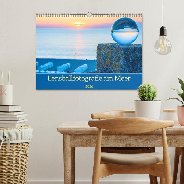 Produktbild: Lensball-Fotografie am Meer (Wandkalender 2026 DIN A3 quer), CALVENDO Monatskalender
