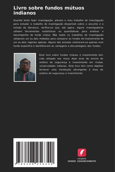 Produktbild: Livro sobre fundos m&uacute;tuos indianos