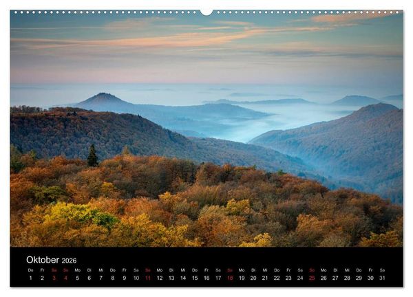 Produktbild: Mystischer Pf&auml;lzer Wald (hochwertiger Premium Wandkalender 2026 DIN A2 quer), Kunstdruck in Hochglanz
