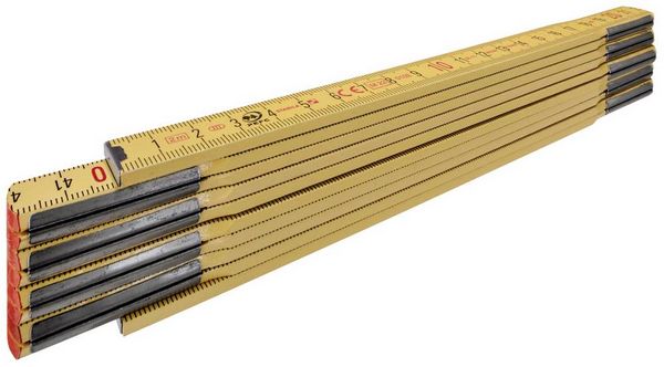 Produktbild: Stabila Holz-Gliederma&szlig;stab Type 600 1104 Ma&szlig;stab 2m Buchenholz
