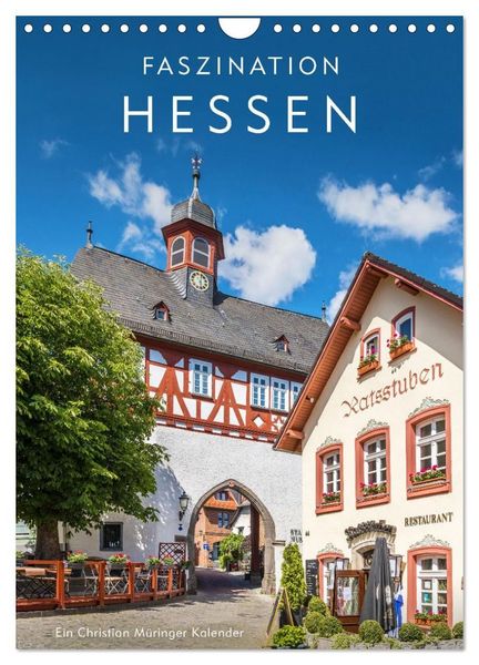 Produktbild: Faszination Hessen (Wandkalender 2027 DIN A4 hoch), CALVENDO Monatskalender