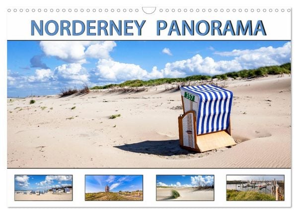 Produktbild: NORDERNEY PANORAMA (Wandkalender 2026 DIN A3 quer), CALVENDO Monatskalender