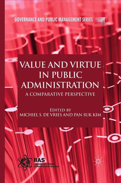 Produktbild: Value and Virtue in Public Administration