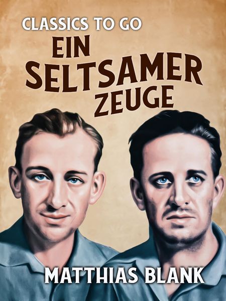 Produktbild: Ein seltsamer Zeuge