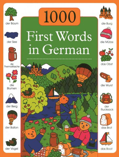 Produktbild: Kenkmann, A: 1000 First Words in German