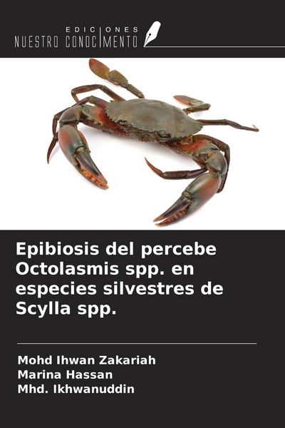 Produktbild: Epibiosis del percebe Octolasmis spp. en especies silvestres de Scylla spp.