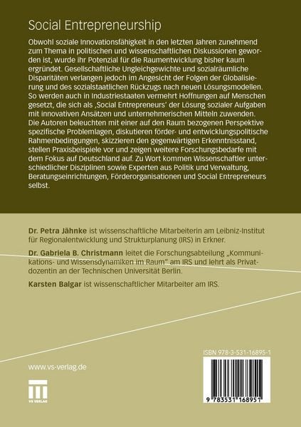 Produktbild: Social Entrepreneurship