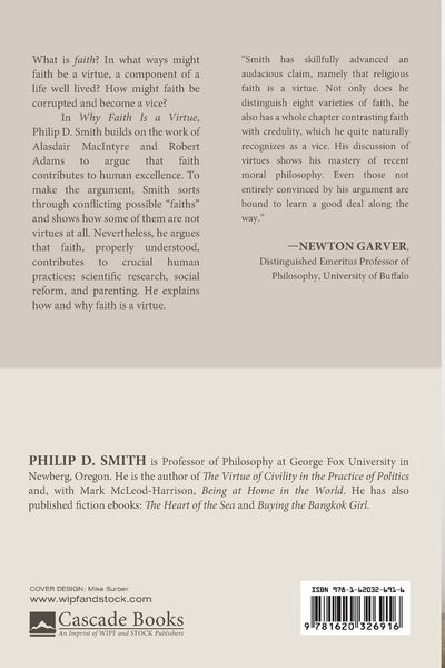 Produktbild: Why Faith Is a Virtue