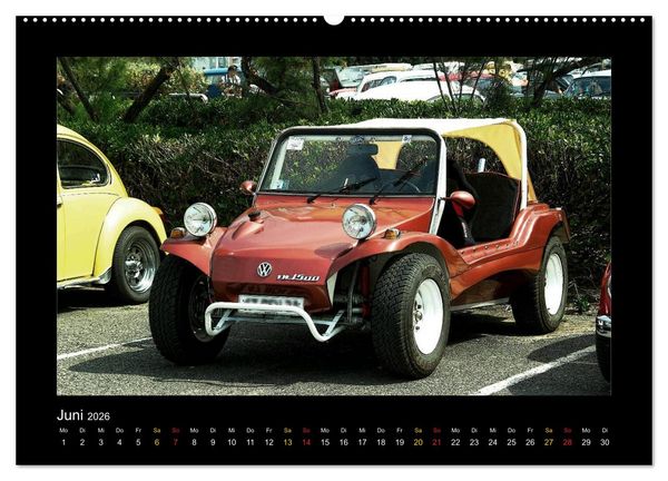Produktbild: Buggys - die Kultautos der 80er (Wandkalender 2026 DIN A2 quer), CALVENDO Monatskalender
