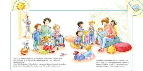 Produktbild: Conni-Pappbilderbuch: Conni kommt in den Kindergarten