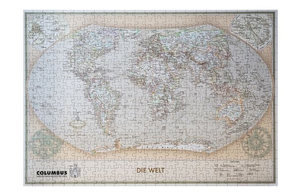 Produktbild: Die Executive Weltkarte als Puzzle