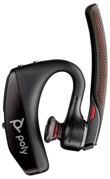 Produktbild: HP Poly Voyager5200 Office In Ear Headset Bluetooth&reg;, Kabellos Schwarz mit Bluetooth&reg; Basisstation