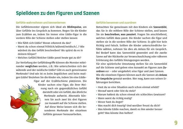 Produktbild: Eddie. Gef&uuml;hle wahrnehmen, erkennen und benennen. Erz&auml;hlschienen-Figurenset