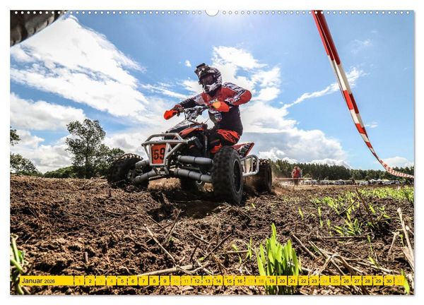 Produktbild: Quad`s action auf vier r&auml;dern (hochwertiger Premium Wandkalender 2026 DIN A2 quer), Kunstdruck in Hochglanz