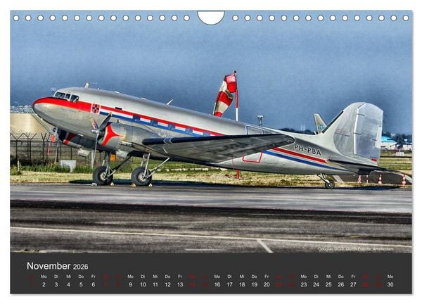 Produktbild: Art of Aviation - Kunstvolle Flugzeuge (Wandkalender 2026 DIN A4 quer), CALVENDO Monatskalender