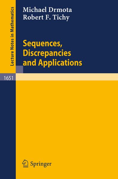 Produktbild: Sequences, Discrepancies and Applications