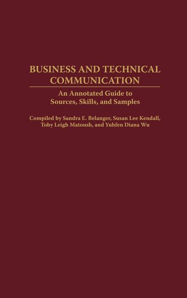 Produktbild: Business and Technical Communication