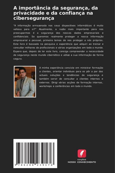 Produktbild: A import&acirc;ncia da seguran&ccedil;a, da privacidade e da confian&ccedil;a na ciberseguran&ccedil;a