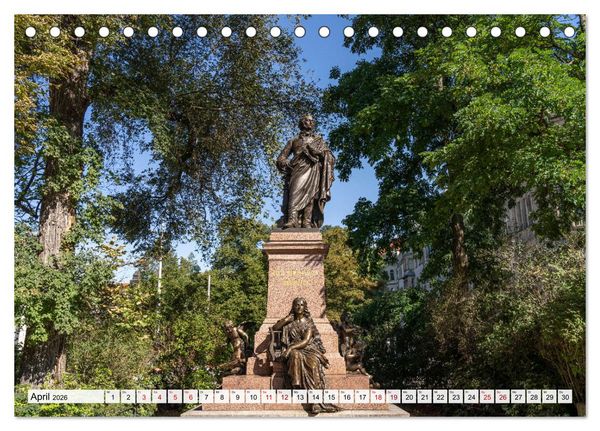 Produktbild: Sachsen - Leipzig (Tischkalender 2026 DIN A5 quer), CALVENDO Monatskalender