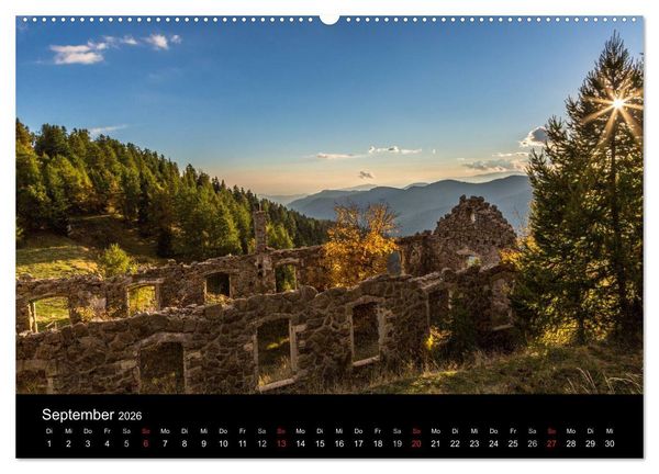 Produktbild: Entschleunigt ... reisen durch traumhafte Landschaften "Les Grandes Alpes" (hochwertiger Premium Wandkalender 2026 DIN A2 quer), Kunstdruck in Hochglanz