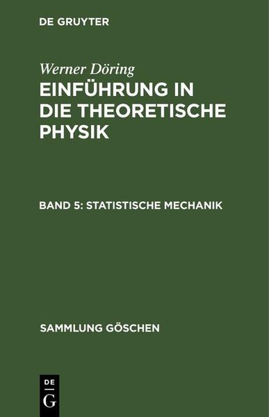 Produktbild: Statistische Mechanik