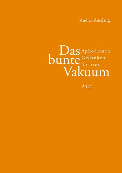 Produktbild: Das bunte Vakuum