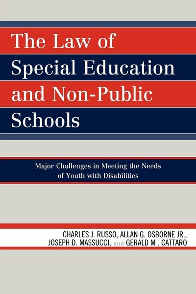 Produktbild: Law of Special Education and Non-Public Schools